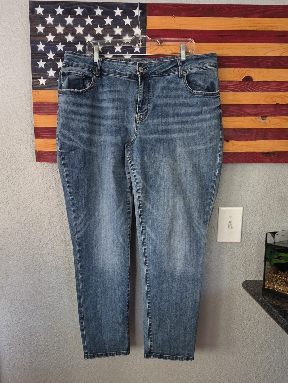 Maurices Classic Women's Mid-Blue Jeans | Size 20w